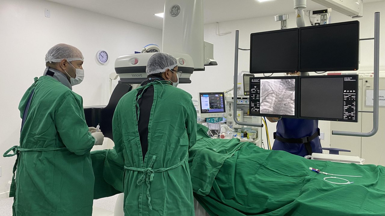 Nova hemodinâmica no HGE realiza mais de 100 procedimentos no primeiro mês de funcionamento