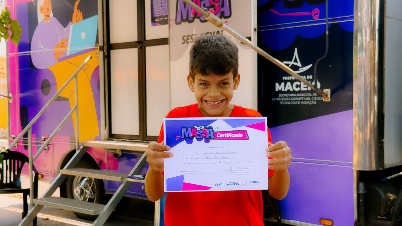 Tech Massa oferece cursos gratuitos no Jacintinho e em Cruz das Almas