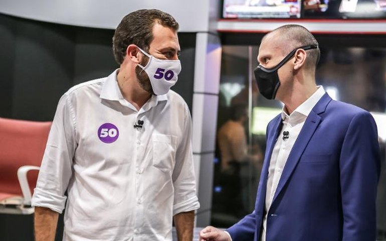 Covas e Boulos prometem digitalização e reforço