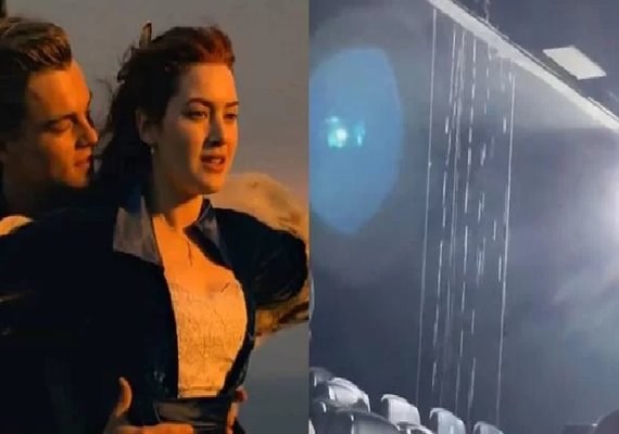 Cinema alaga em exibição de &#8216;Titanic&#8217;: &#8216;mais realista que imaginei&#8217;, brinca jovem