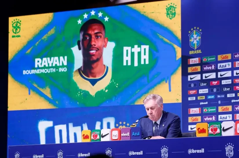 Ancelotti anuncia 26 convocados para amistosos da seleção brasileira