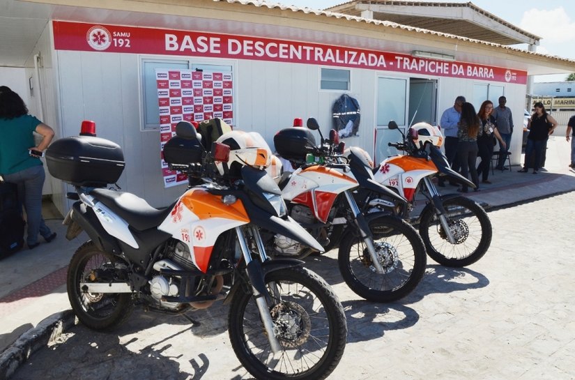 Sesau inaugura mais uma Base Descentralizada do Samu em Maceió