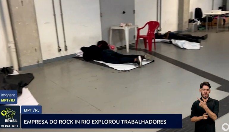 MPT resgata no Rock in Rio 14 trabalhadores em situação de escravidão