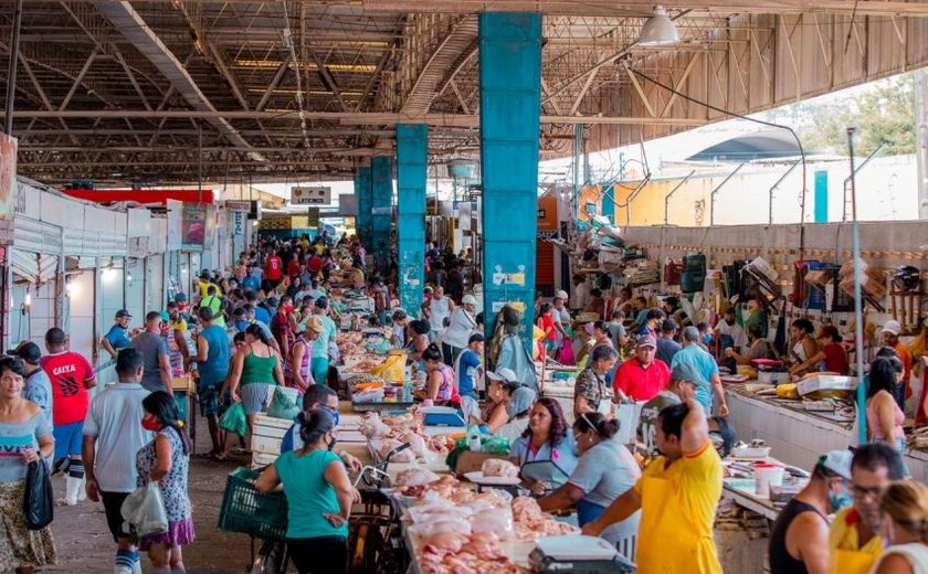 Mercados públicos e feiras livres vão abrir no dia 12