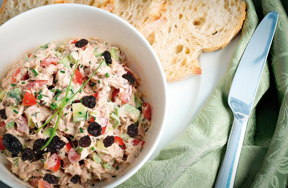 Salpicão de Atum com Abacaxi  / Foto: Abeaço 