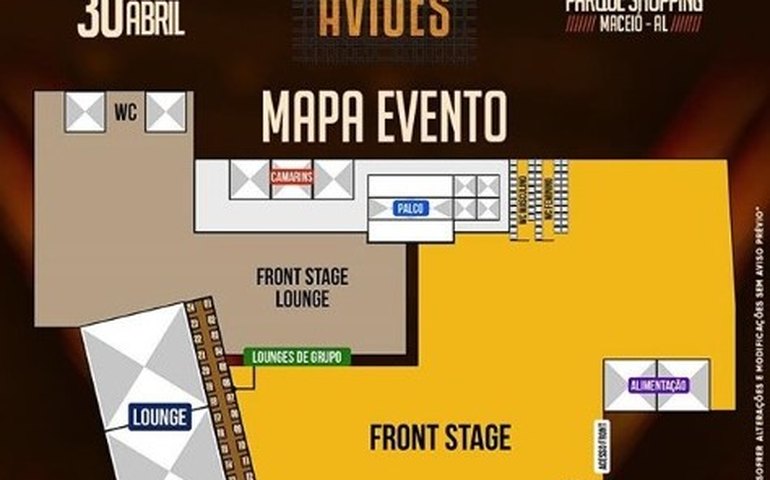 Rolê do Aviões dia 30 de abril: últimos ingressos estão à venda