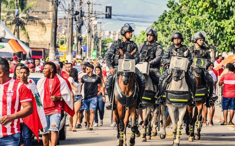 PM divulga esquema de segurança para o clássico CRB x CSA pelo Alagoano 2025