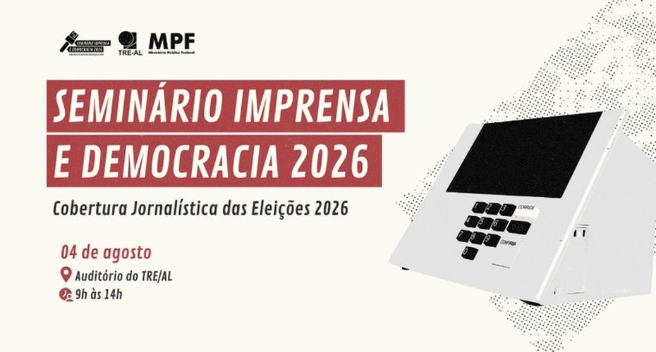 TRE e MPF promovem capacitação para a imprensa sobre as Eleições