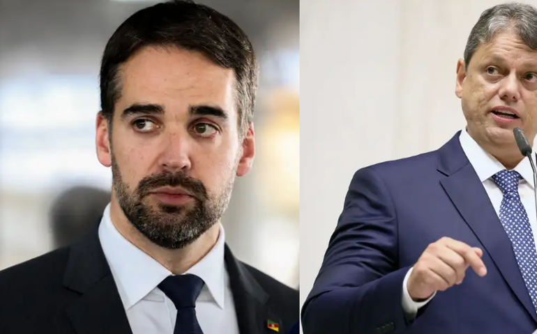 Para Eduardo Leite, Tarcísio deve se preocupar em agradar ao Centro e não ao bolsonarismo