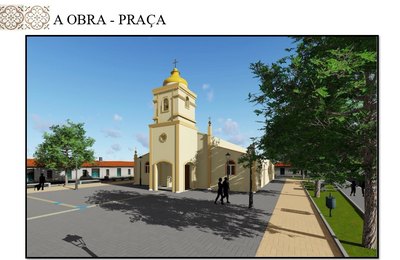 Prefeitura de Marechal autoriza início das obras de ampliação da Igreja São José e revitalização da Praça