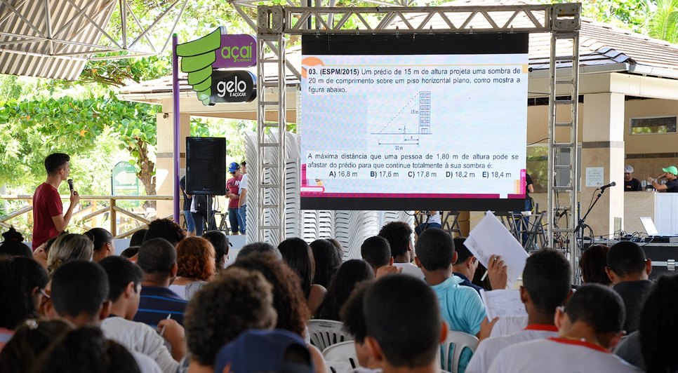 AULÃO PREUNI / Foto: Eugênio Barreto/SEED