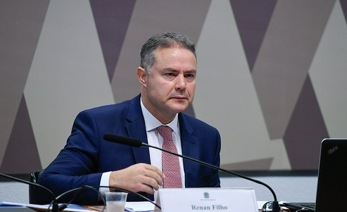 O ministro dos Transportes, Renan Filho O ministro dos Transportes, Renan Filho