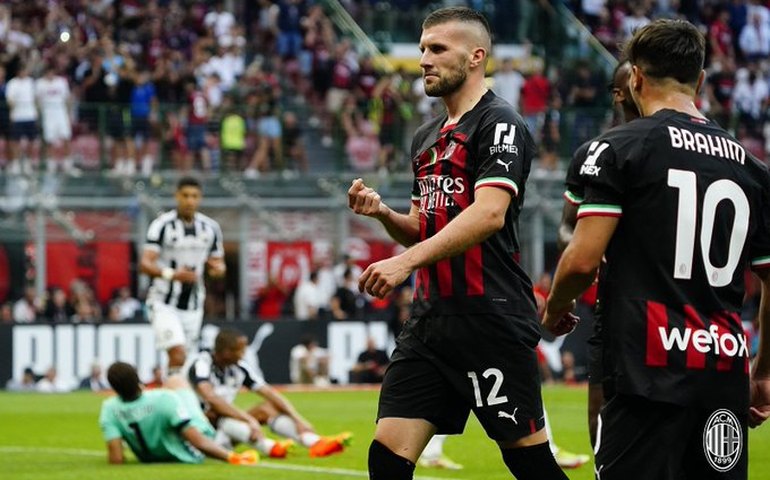 Atual campeão, Milan vence Udinese na primeira rodada do Italiano