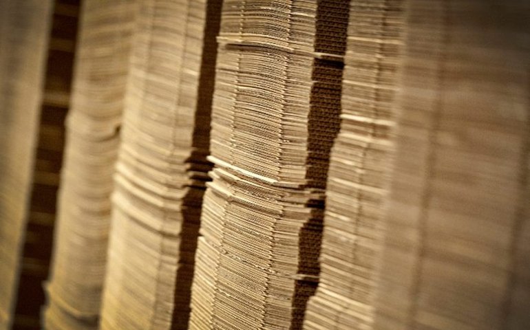 Expedição de papelão ondulado chega a 329.757 t em junho, recorde para o mês
