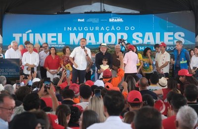 Inauguração do Túnel Major Sales garante mais água para o Rio Grande do Norte