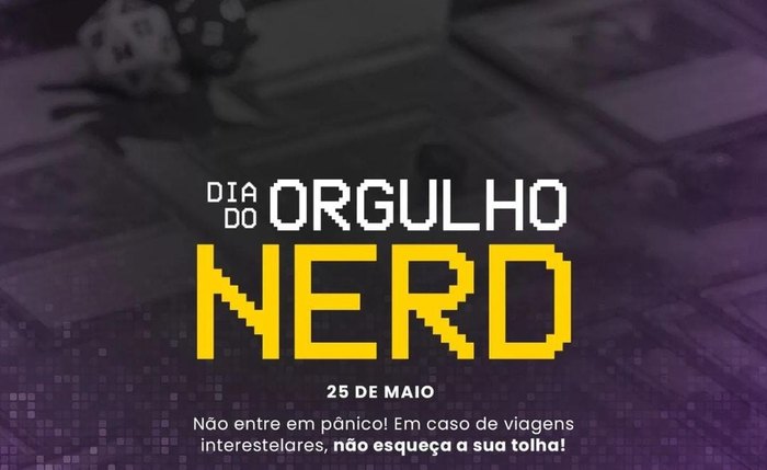 Dia 25 de maio é comemorado mundialmente como o dia do orgulho nerd