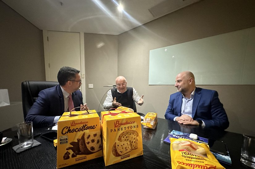 Paulo Dantas se reúne com a Bauducco para tratar da ampliação da produção em AL