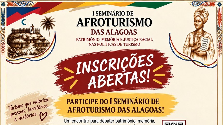 Penedo será sede do primeiro Seminário de Afroturismo de Alagoas, em outubro