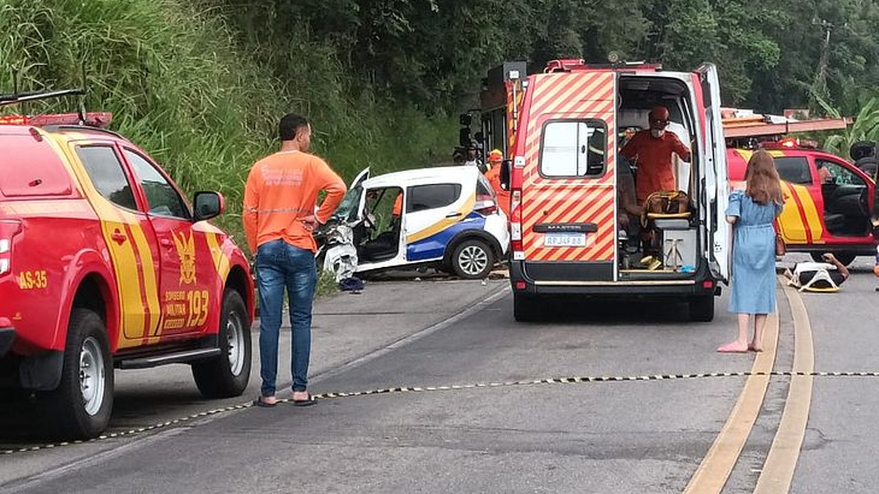 Cinco ficam feridos em acidente na BR-316, em Santa Luzia do Norte