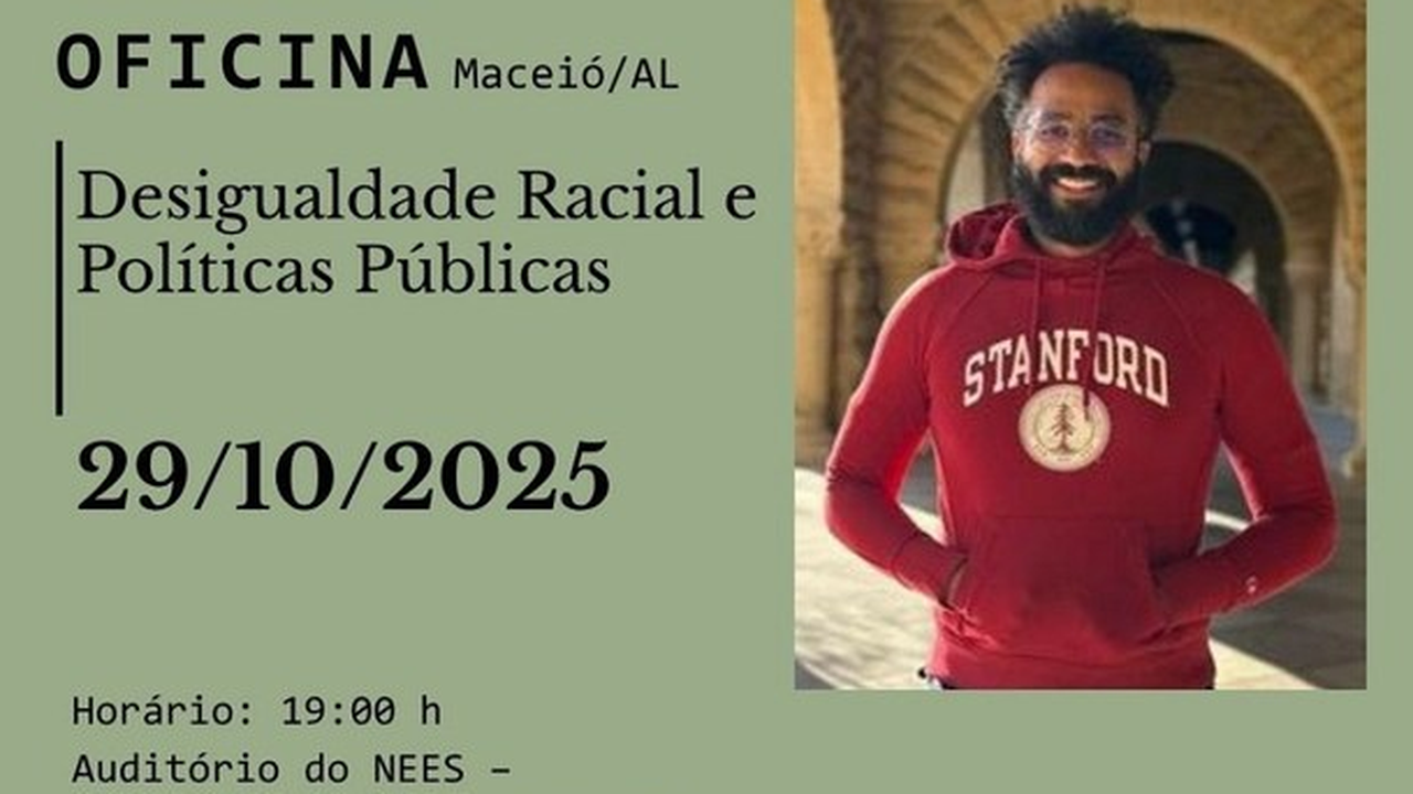 Ufal recebe pesquisador do Insper em oficina sobre desigualdade racial