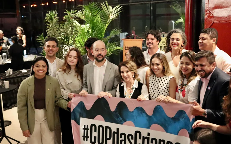 Secretaria da Primeira Infância assina termo para inserir crianças nas discussões climáticas durante a COP 30