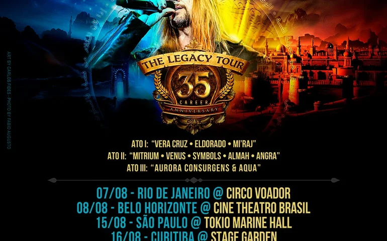 Edu Falaschi anuncia Mi’raj & The Legacy Tour; fãs podem votar no repertório