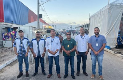 Vigilância Sanitária de Maceió fiscaliza venda de alimentos e bebidas durante Expoagro