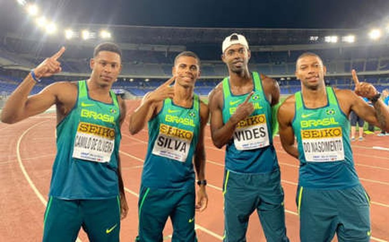 Brasil coloca 4x100m masculino e 4x400m misto na final do Mundial de Revezamentos