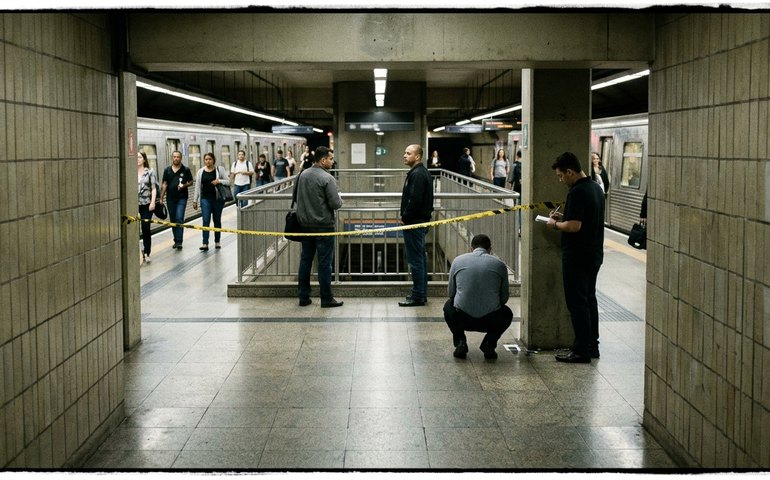 Polícia investiga tiros que feriram bebê e mais quatro na estação São Bento do Metrô