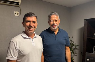 Arthur Lira recebe Wadson Regis para discutir barragens e ampliar segurança hídrica em Alagoas O