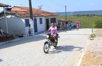 Pavimentação do Arruado do Santos, na Tuquanduba, está em fase de acabamento 