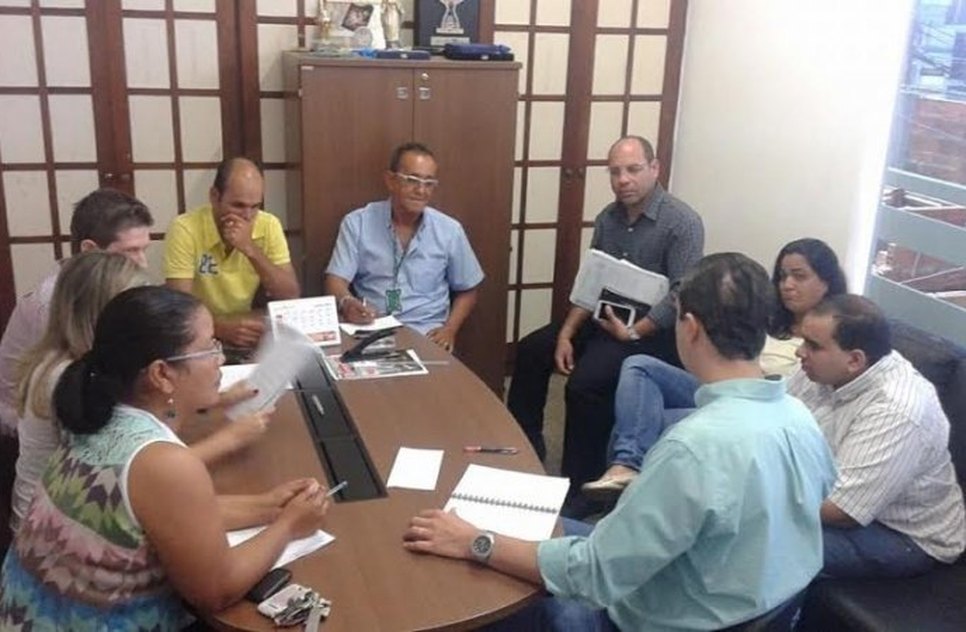 Foi realizada uma reunião para programar as ações / Foto: Ascom/Sejesp