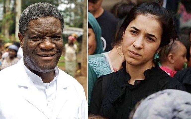 Ativistas contra a violência sexual receberão o Nobel da Paz de 2018