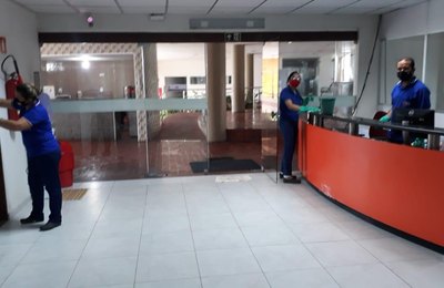 Sefaz Alagoas intensifica processo de desinfecção das unidades fazendárias 