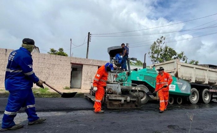 Pavimentação leva mais segurança aos moradores de Santa Lúcia