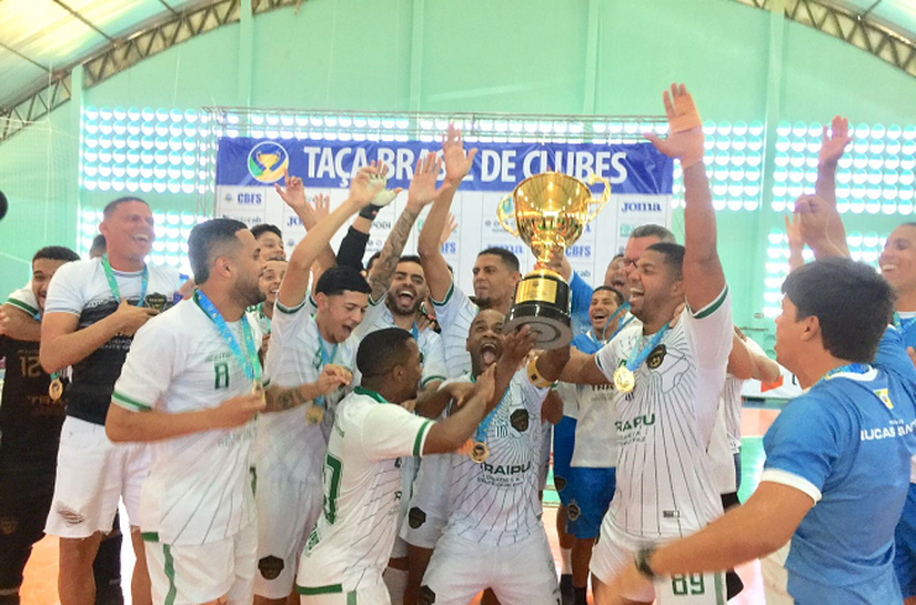 Esporte Clube Traipu é campeão da 2ª divisão da Taça Brasil de Futsal; é o primeiro em Alagoas a chegar a 1ª divisão