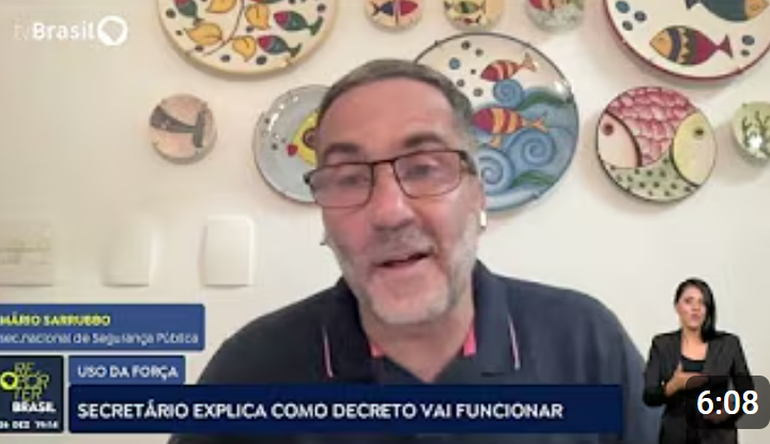 Secretário Nacional fala sobre regulamentação do uso da força por profissionais de segurança pública