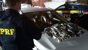 Suspeito é preso em flagrante com cerca de 30 quilos de haxixe em Umbaúba
