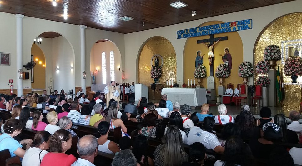 Missa Aparecida / Foto: Leonardo Barreto/TV Atalaia