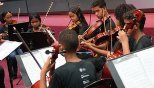 ORQUESTRA JOVEM 01 / Foto: Foto: Divulgação