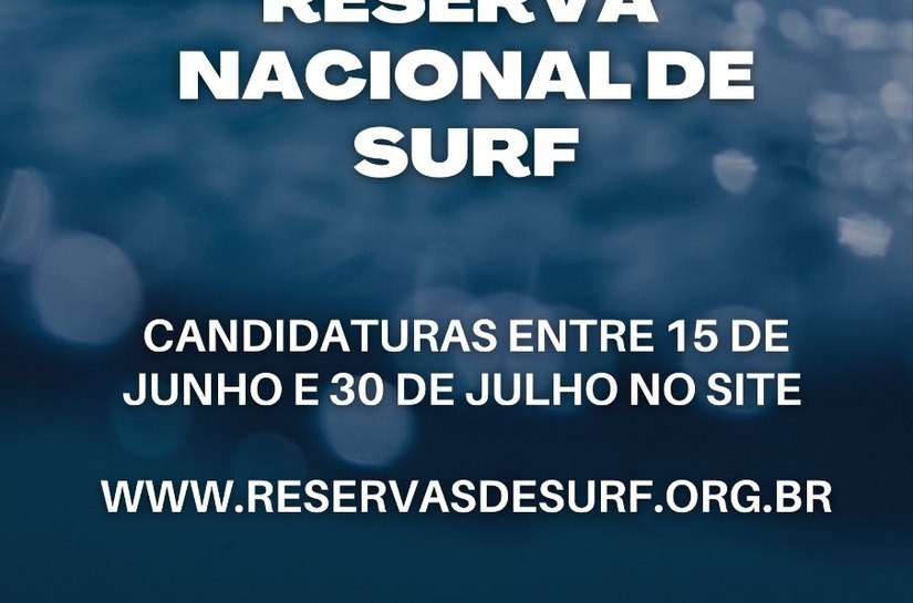 Programa vai escolher a 1ª Reserva de Surf no Brasil