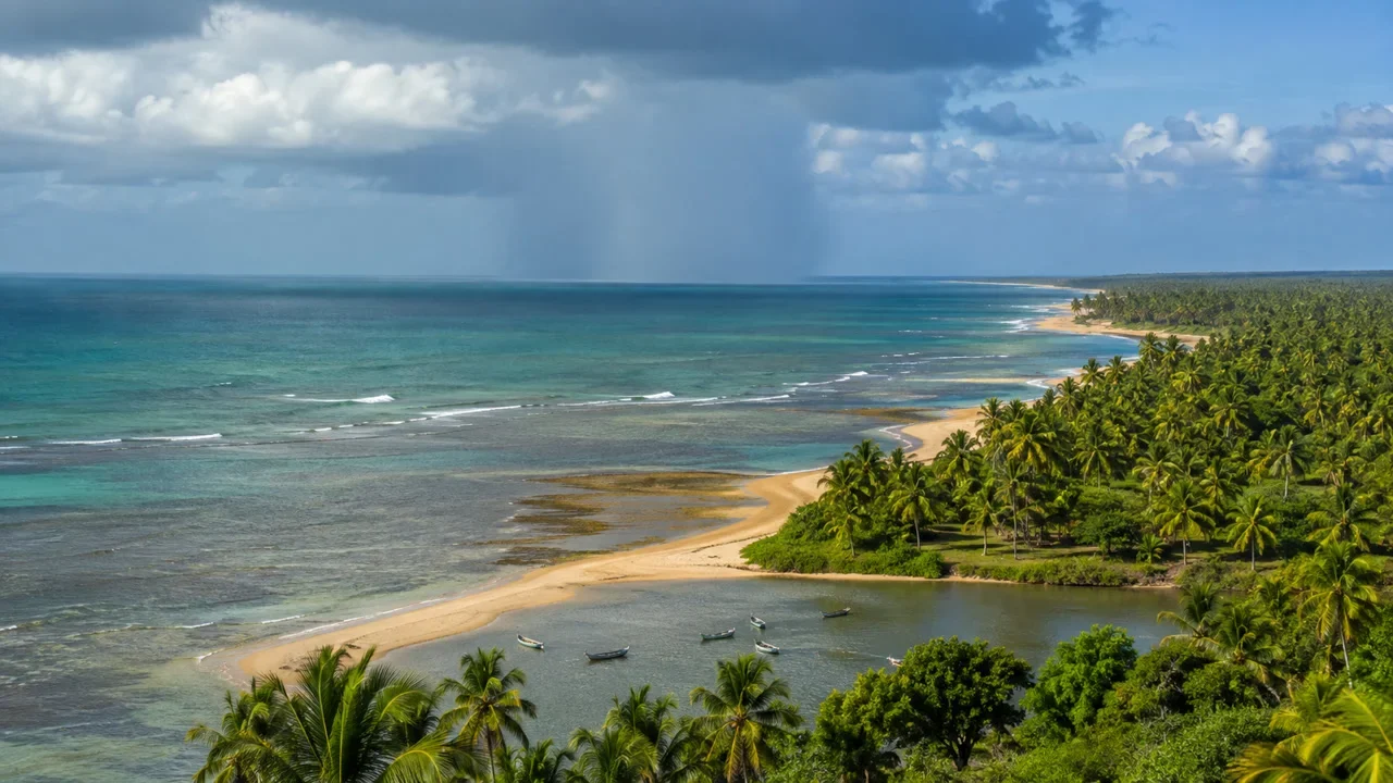 Litoral Norte terá chuva rápida pela manhã e predomínio de sol nesta segunda