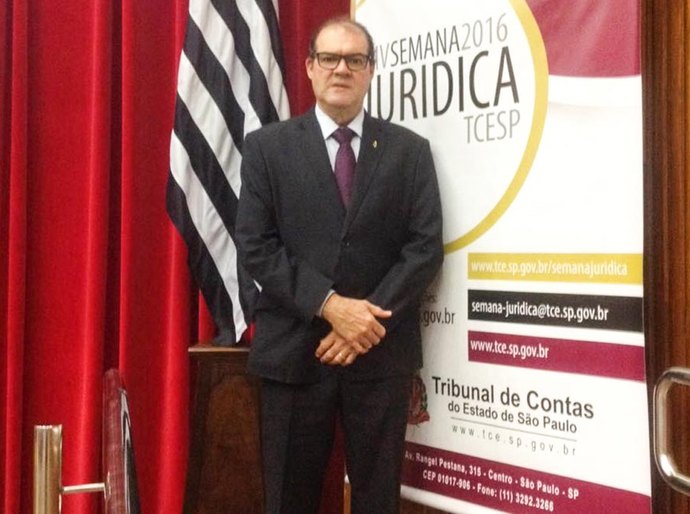Cícero Amélio participou de Semana Jurídica no Tribunal de Contas de SP