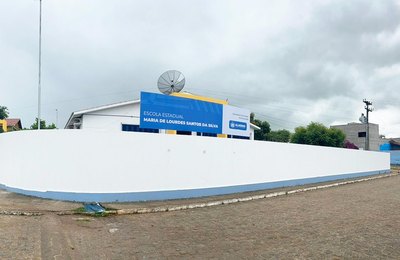 Governo entrega reforma da Escola Estadual Maria de Lourdes, em Batalha, nesta sexta (7)