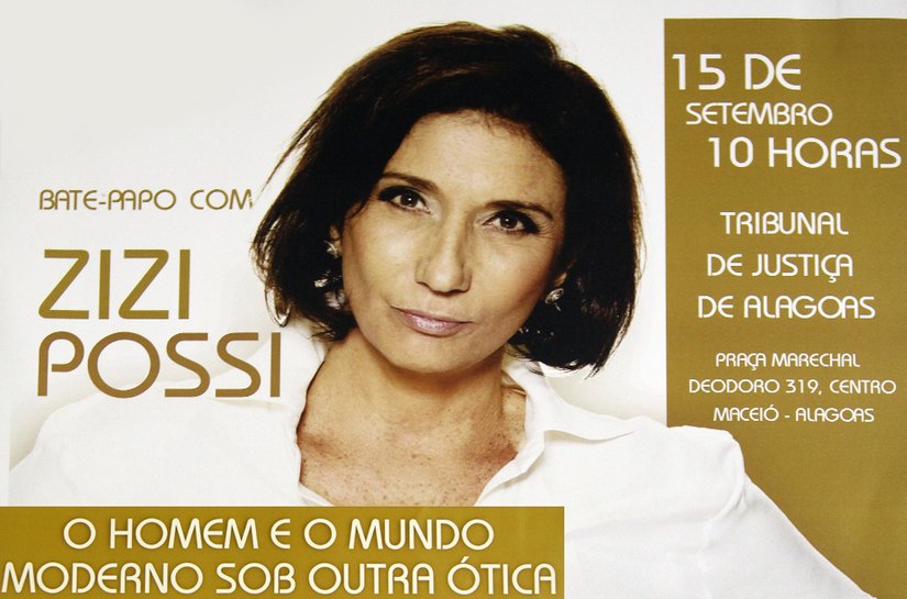 TJ promove bate-papo sobre o homem e o mundo moderno com Zizi Possi