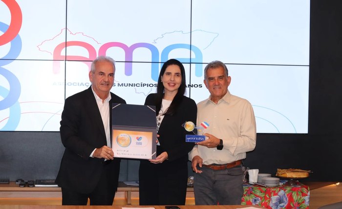 Prefeita Pauline Pereira comemorou premiação e falou do exemplo dado pela gestão municipal