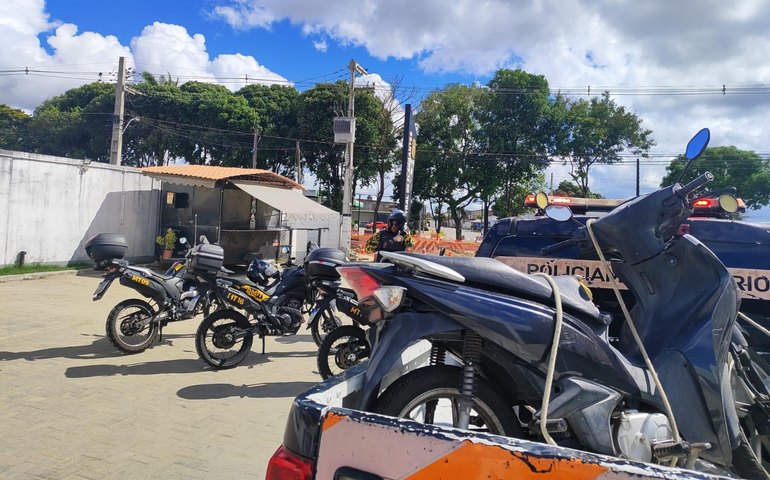 DMTT flagra motoneta roubada durante ronda no último final de semana