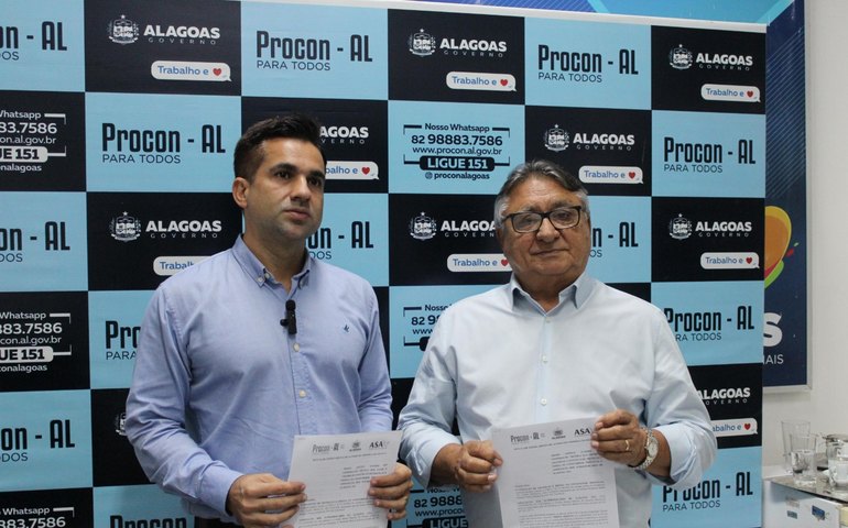 Procon/AL e Associação dos Supermercados renovam termo para promoção da campanha ‘De olho na validade’