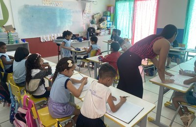 CEI Professor Manuel Azarias de Oliveira atende 150 alunos no Sítio Gavião de Cima