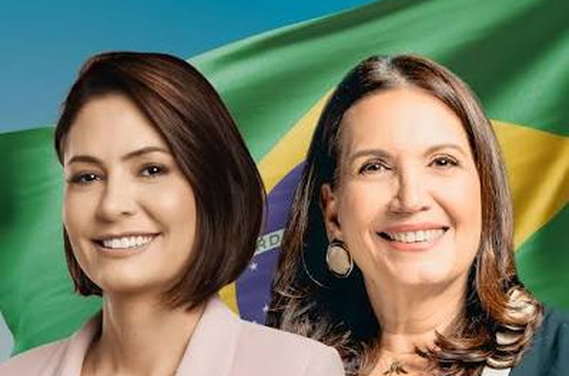 Michelle Bolsonaro e Bia Kicis são eleitas senadoras pelo Distrito Federal